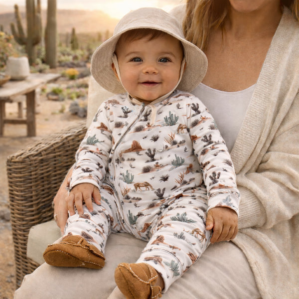 baby-zipper-romper-soft-bamboo-cactus-trails-pajamas-sophias-styleRompers - Zipper-1