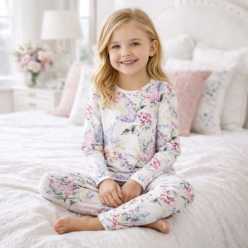 dream-blossom-bamboo-kids-pajama-set-with-floral-print-sophias-style-2