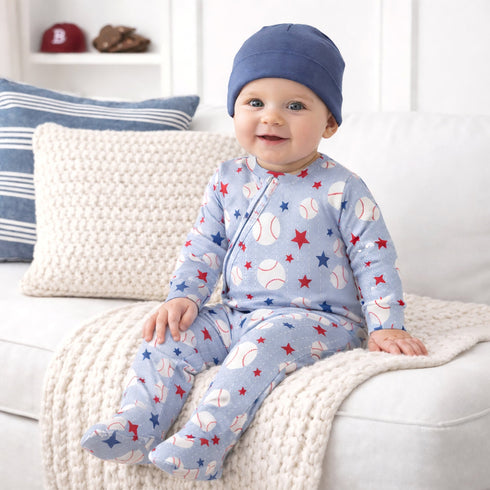 grand-slam-baseball-bamboo-zipper-romper-for-baby-sophias-style-2