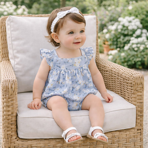 baby-girl-blue-floral-bubble-romper-cotton-linen-sunsuit-sophias-style-2