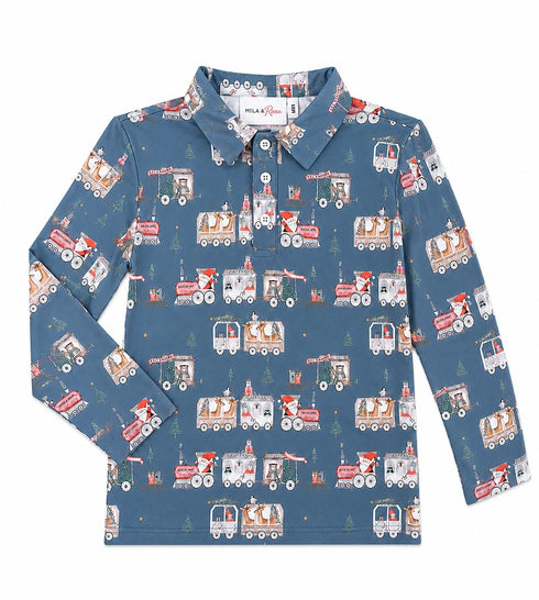north-pole-express-l-s-polo-mila-rose-sophias-styleBoys Polo - L/S-1