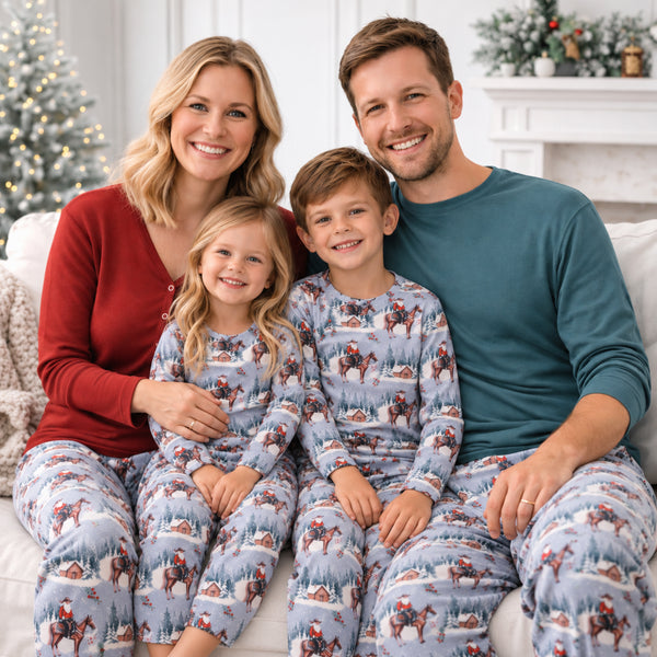 cowboy-christmas-family-matching-bamboo-pajamas-sophias-styleFamily Matching Pajamas-1