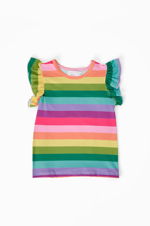 cheerful-stripes-s-s-ruffle-tee-Sophia's StyleRuffle Tee S/S-1