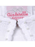 Cinderella Couture Girls White Pearl Beaded Soft Hook Closure Sweater detail 1 - SophiasStyle.com