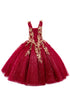 Bliss Multi-Color Metallic 3D Butterflies Glitter Tulle Pageant Princess Dress Gown 2-16 - SophiasStyle.com