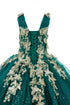 Bliss Multi-Color Metallic 3D Butterflies Glitter Tulle Pageant Princess Dress Gown 2-16 - SophiasStyle.com