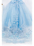 Girls Multi Color Bliss Mini Quince Off-Shoulder Tail Pageant Dress 2-16 - SophiasStyle.com