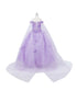 Bliss Girls Organza Butterfly Off Shoulder Party Dress with Detachable Sleeves, Sizes 2-16 - SophiasStyle.com