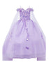 Bliss Girls Organza Butterfly Off Shoulder Party Dress with Detachable Sleeves, Sizes 2-16 - SophiasStyle.com