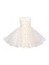 Girls Multi Color Lala & Erina 3D Flowers Adorned Tulle Flower Girl Dress 2-12 - SophiasStyle.com