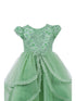 Girls Multi Color Lala & Erina Sequin Lace High Low Flower Girl Dress 2-12 - SophiasStyle.com
