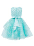 Girls Multi Color Lala & Erina Sequin Ribbon Adorned Flower Girl Dress 2-12 - SophiasStyle.com
