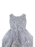 Girls Multi Color Lala & Erina Sleeveless Sequin Lace Flower Girl Dress 2-12 - SophiasStyle.com