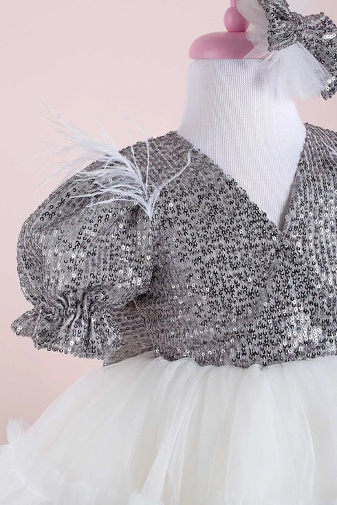 clara-white-and-silver-party-dress-tha-dressing - Sophia's Style -2