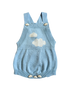 Cloud Dreams Romper - Powder Blue