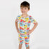 comic-hero-bamboo-kids-pajama-short-set-bellabu-bear - Sophia's Style -3