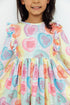 conversation-hearts-3-4-sleeve-ruffle-twirl-dress-Sophia's StyleTwirl Ruffle Dress 3/4-1
