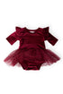 cranberry-velvet-tutu-bodysuit Mila & Rose - Sophia's Style-3
