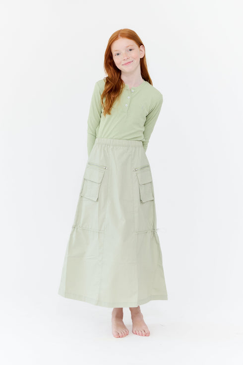 bae-maxi-skirt-vintage-green-crew-kids-sophias-style-2