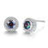 crystal-halo-topaz-stud-earrings-Sophia's StyleEarrings-1
