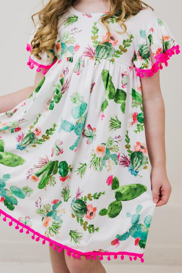 cute-cactus-pom-pom-dress-sophias-stylePom Pom Dress-1