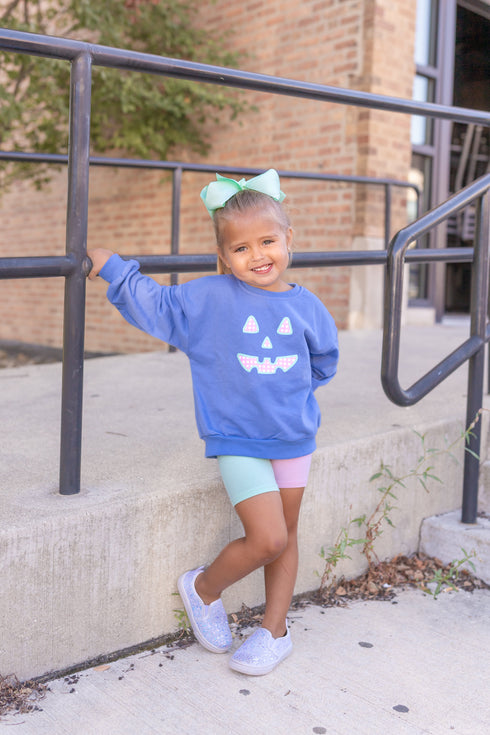 pastel-gingham-jack-o-lantern-crewneck-sweatshirt-or-romper Sophia's Style-5