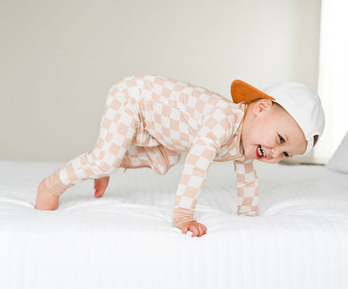 sandy-checkers-dream-romper Dream-Big-Little-Co-pajama-baby-blanket
