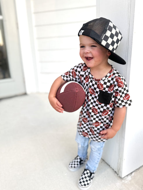 checkered-football-dream-pocket-tee Dream-Big-Little-Co-pajama-baby-blanket