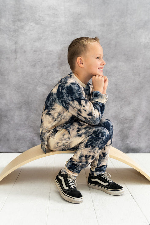 blue-tie-dye-jogger-set- at Sophia's Style-3