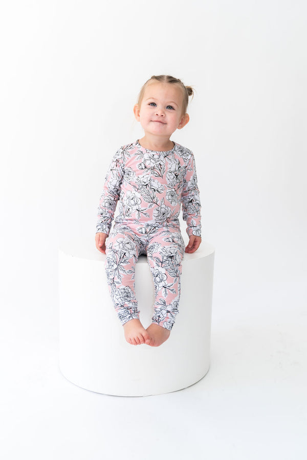 allie-floral-bamboo-2-piece-long-sleeve-set Laree & Co - Sophia's Style2-Pieces-1