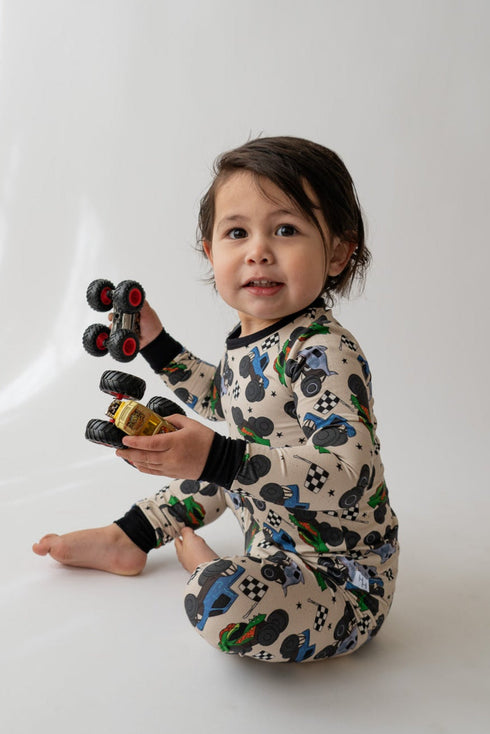 monster-truck-2-piece-pjs House-of-henry-Sophia's Style-5