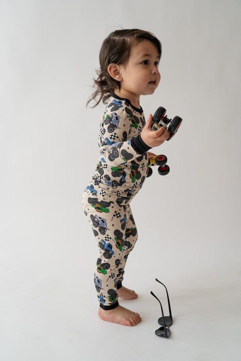 monster-truck-2-piece-pjs House-of-henry-Sophia's Style-4