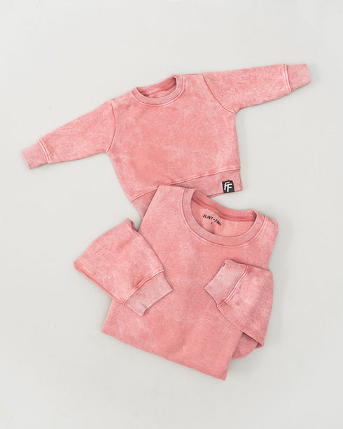 rose-acidwash-adult-sweatshirt- at Sophia's Style-7