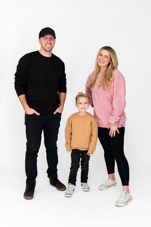 rose-acidwash-adult-sweatshirt- at Sophia's Style-5