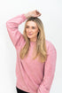 rose-acidwash-adult-sweatshirt-Laree + Co. at Sophia's Style-1