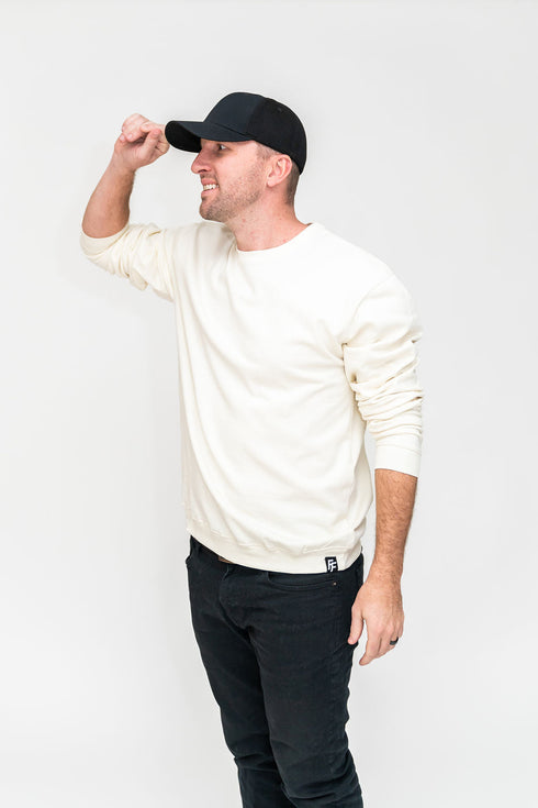 cream-adult-sweatshirt- at Sophia's Style-8