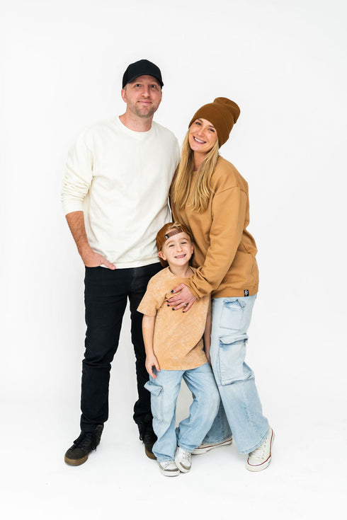 cream-adult-sweatshirt- at Sophia's Style-4