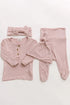 top-and-bottom-outfit-hat-and-headband-set-newborn-12-months-dusty-rose-Sophia's Style-2