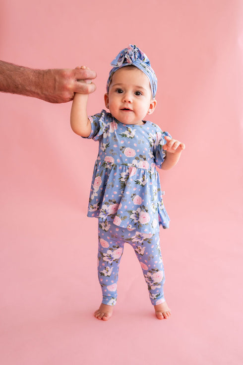 lillian-floral-bamboo-peplum-Laree + Co. at Sophia's StylePeplum Sets-1