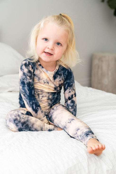 blue-tie-dye-2-piece-pajama-set- at Sophia's Style-8