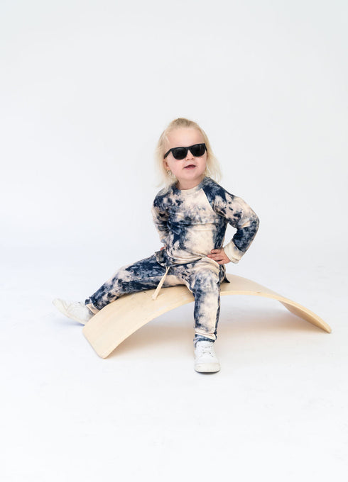 blue-tie-dye-jogger-set-Laree + Co. at Sophia's Style-1