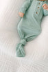knotted-baby-gown-hat-set-mint-newborn-3-months-Sophia's Style-5