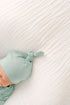 knotted-baby-gown-hat-set-mint-newborn-3-months-Sophia's Style-4