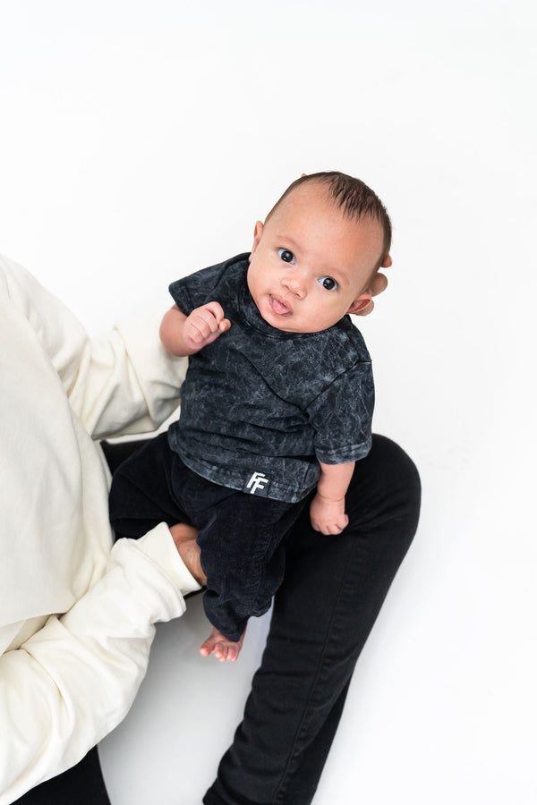 onyx-acidwash-kids-tee-Laree + Co. at Sophia's Style-1