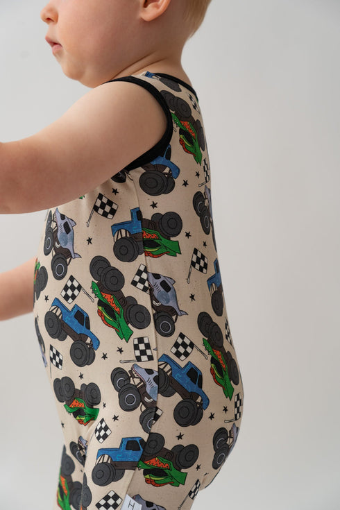 monster-truck-shorty-tank-romper House-of-henry-Sophia's Style-4