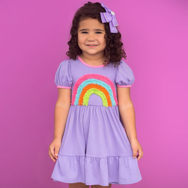 rainbow-dress-happy-girl Gorgeous the Fox - Sophia's Styledress-1