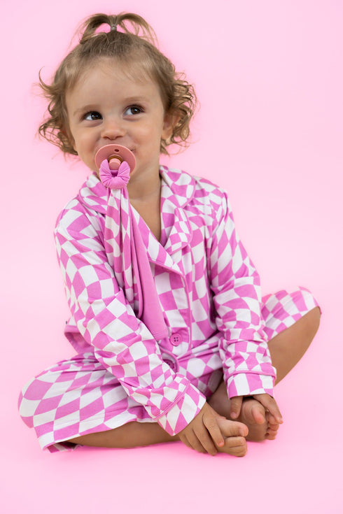 bubblegum-wavy-checkers-girls-dream-gown Dream-Big-Little-Co-pajama-baby-blanket