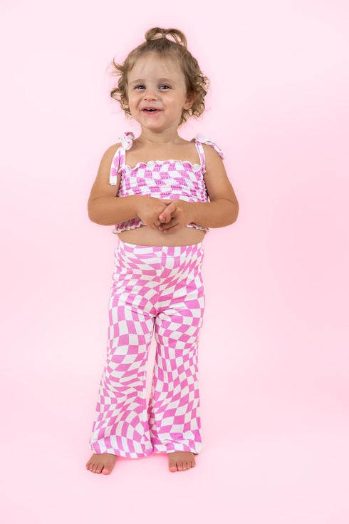 bubblegum-wavy-checkers-dream-smocked-flare-set Dream-Big-Little-Co-pajama-baby-blanket