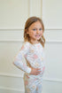 blue-pastel-floral-two-piece-pajama-set Boosh Baby - Sophia's Style-2