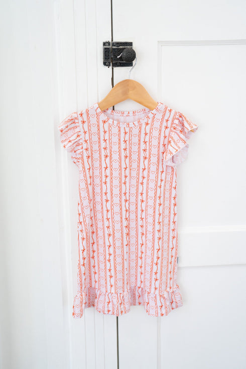 Valentine Stripe | Nightgown